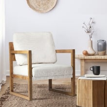 Wystan Rubberwood Armchair